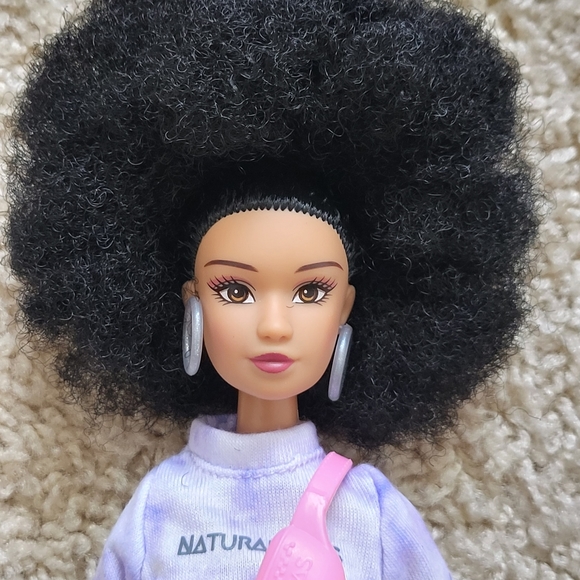 Purpose Toys Toys Naturalistas Pixie Puff Doll Penny 4c Hair Type